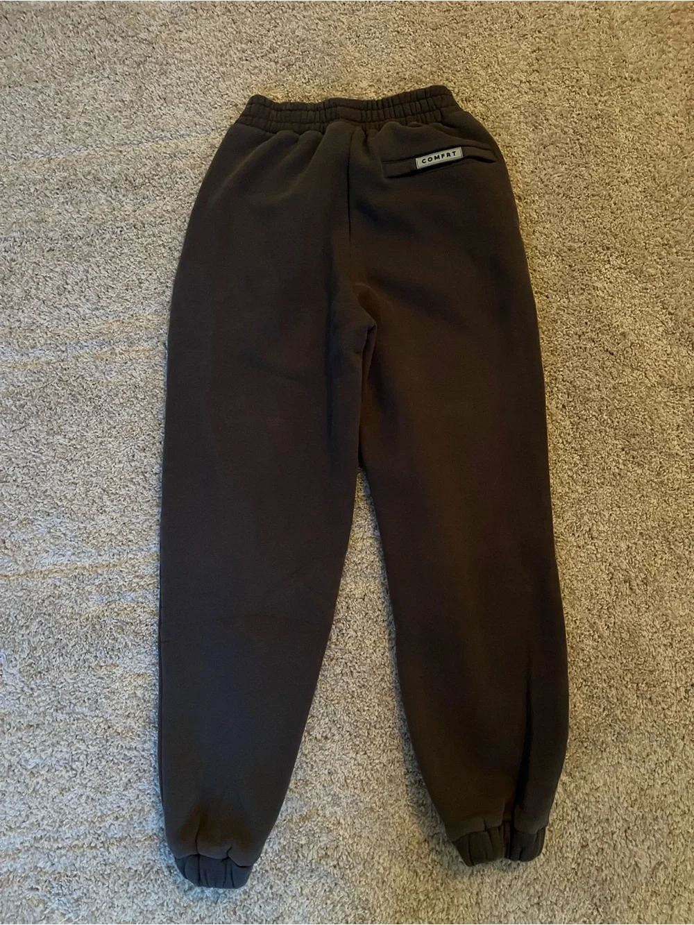 Comfrt sweatpants charcoal grey size small